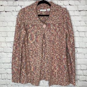 Liz Claiborne Multicolor Womens Knitted Sweater SM